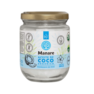 ACEITE DE COCO ORGANICO MANARE – 200 ml