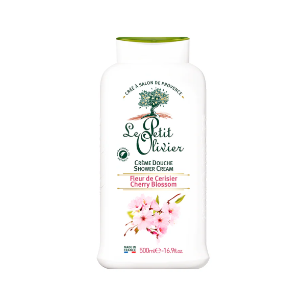 CREMA DE DUCHA FLOR DE CEREZO EXTRASUAVE, LE PETIT 500 ML
