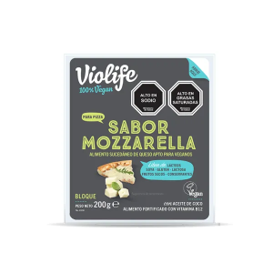 QUESO BLOQUE MOZZARELLA, VIOLIFE 200 g
