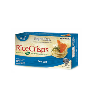 GALLETAS RICECRISP SAL DE MAR SIN GLUTEN 100 G
