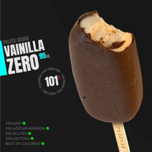 HELADO PALETA VEGANO SIN GLUTEN VAINILLA ZENZERO
