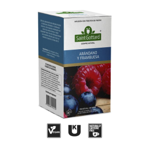 INFUSION ARANDANO FRAMBUESA SAINT GOTTARD 20 BOLSITAS