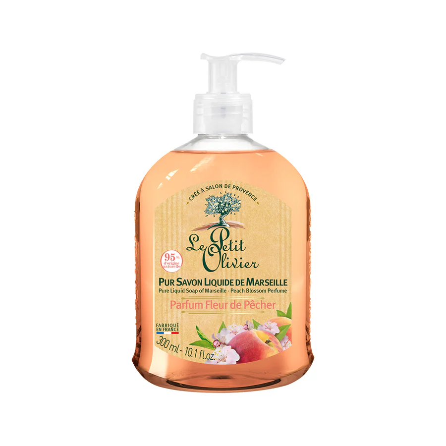JABÓN LÍQUIDO FLOR DE DURAZNO, LE PETIT 300 ML