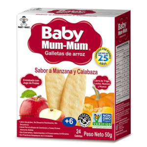 BABY MUM MANZANA CALABAZA 50 G