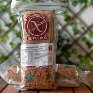 PAN DE MOLDE INTEGRAL SIN GLUTEN EL PUEBLO