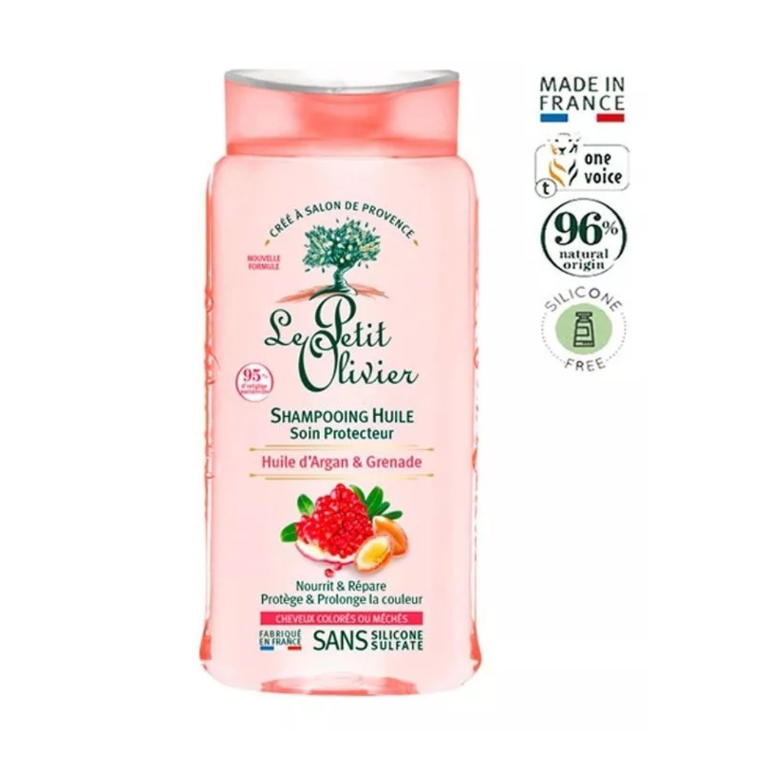 SHAMPOO CABELLO TEÑIDO ARGÁN GRANADA, LE PETIT - 250 ml