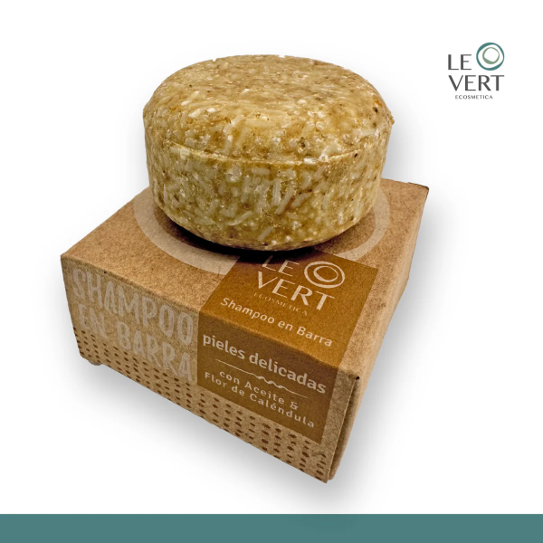 SHAMPOO BARRA CABELLO PIELES DELICADAS, LEVERT