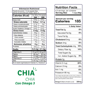 SPAGHETTI CHIA DORADO 250 G