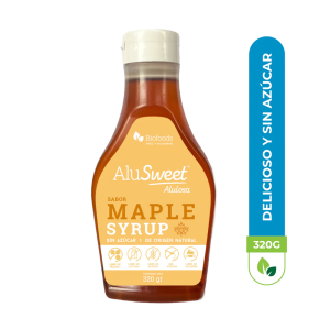 SYRUP DE MAPLE SIN AZUCAR ALUSWEET 350 G