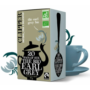 TÉ NEGRO BERGAMOTA ORGÁNICO CLIPPER – 20 Bolsas
