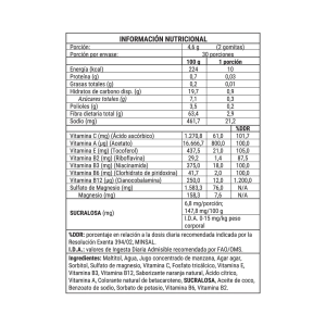 VITAMINA D GOMITAS VEGANAS 60 UN NEW PHARMA