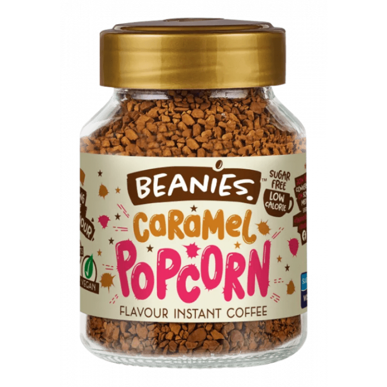 CAFÉ CARAMEL POPCORN - SIN GLUTEN, BEANIES 55 G