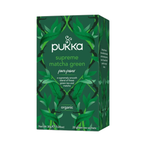 INFUSION SUPREME MATCHA GREEN PUKKA 20 BOLSAS