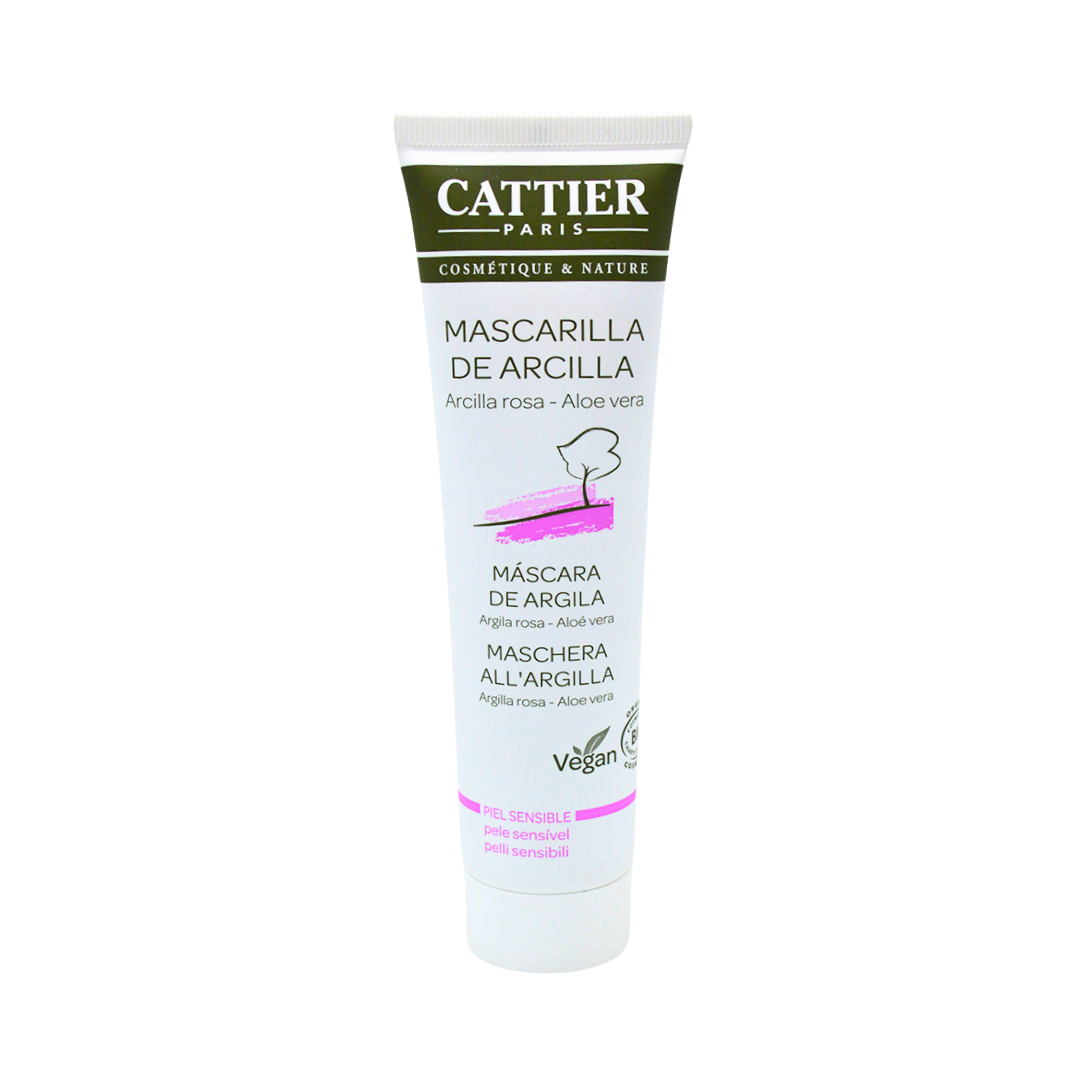 MASCARILLA FACIAL ARCILLA ROSA, CATTIER 100 ml