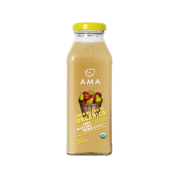 JUGOS MANZANA PERA, AMA TIME - 300 cc