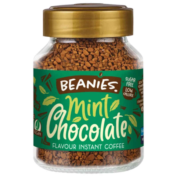 CAFÉ CHOCOLATE MENTA - SIN GLUTEN, BEANIES 50 G