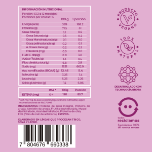 PROTEÍNA V-PRO BERRY BROTA  FIT – 650 g