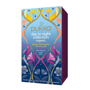 INFUSIÓN DAY TO NIGTH COLLECTION, PUKKA 20 BOLSAS