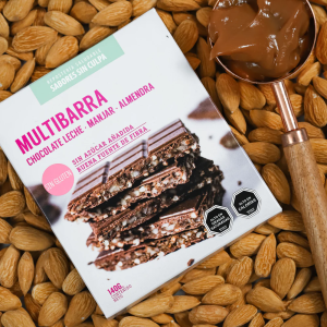MULTIBARRA CHOC. LECHE MANJAR ALMENDRA SIN CULPA 140 g