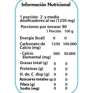 CALCIO DULZURA NATURAL 90 PORCIONES