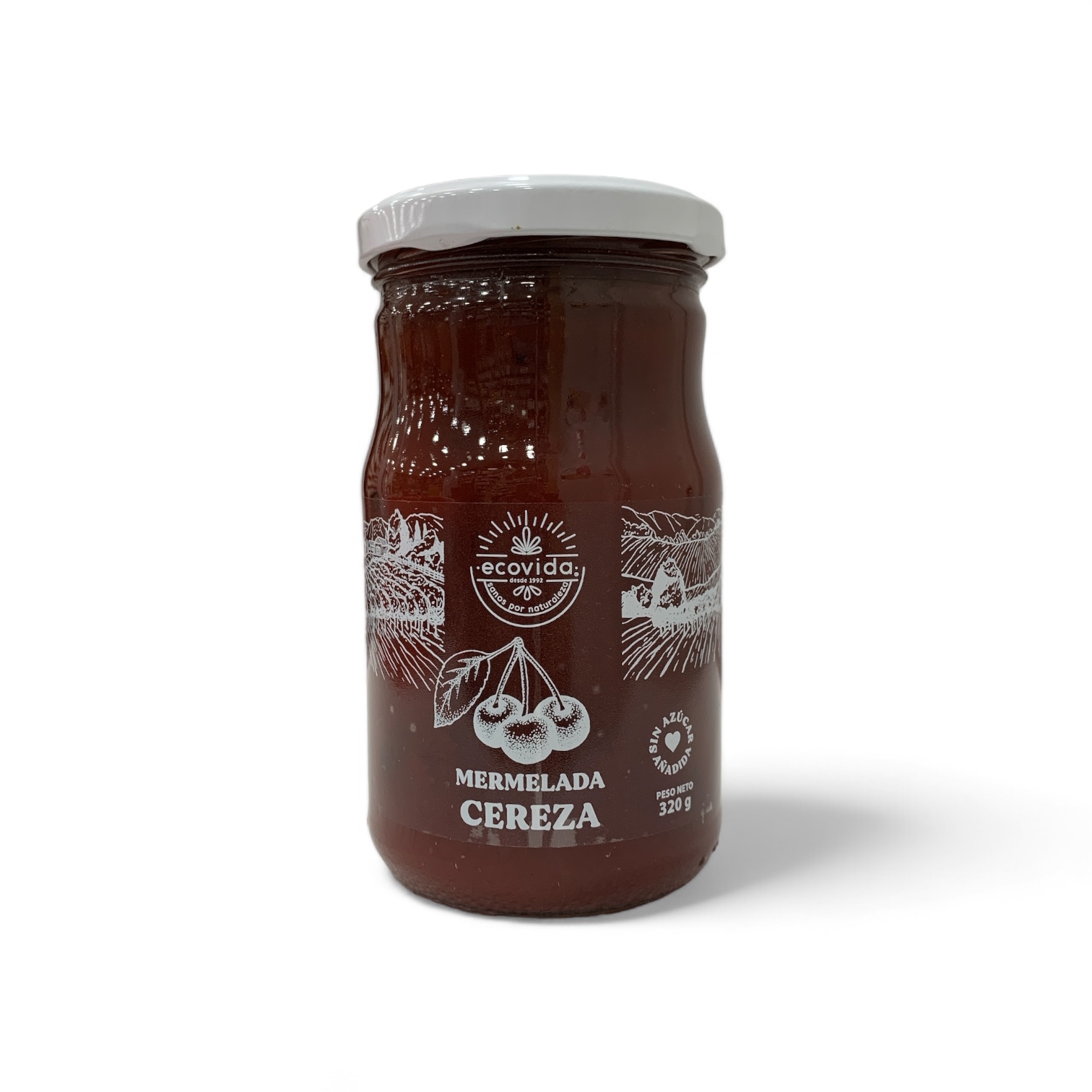 MERMELADA - SIN AZÚCAR GUINDA, ECOVIDA 320 G