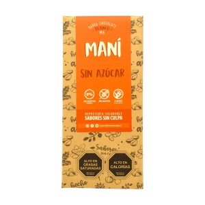 CHOCOLATE BLANCO MANI SIN GLUTEN SIN AZUCAR SIN CULPA 80 G