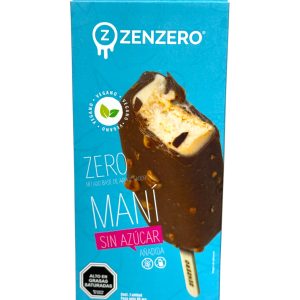 HELADO PALETA VEGANO SIN GLUTEN MANÍ ZENZERO