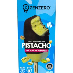 HELADO PALETA VEGANO SIN GLUTEN PISTACHO ZENZERO
