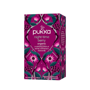 INFUSION NIGHT TIME BERRY PUKKA 20 BOLSAS