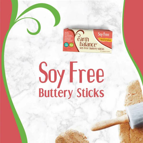 MANTEQUILLA VEGANA, SOY FREE EARTH BALANCE 115 G