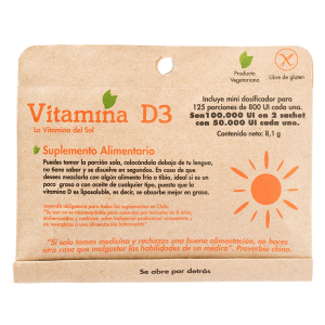 VITAMINA D3 DULZURA NATURAL 125 PORCIONES