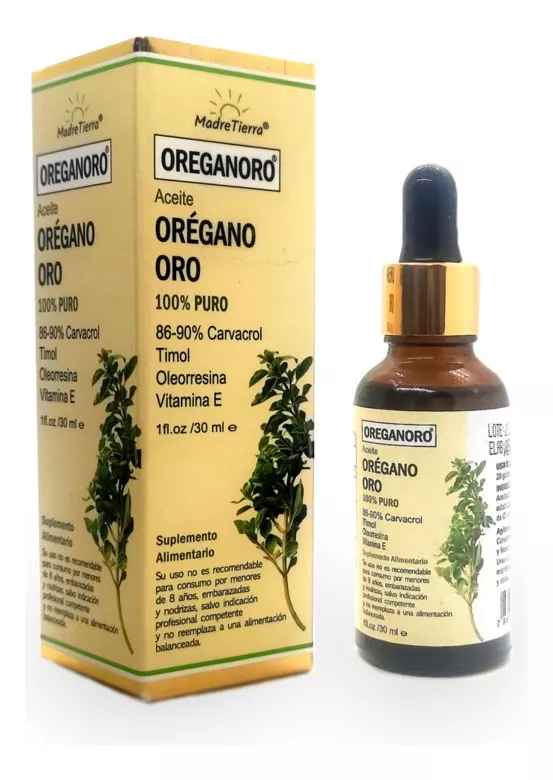ACEITE DE OREGANO ORO MADRE TIERRA 30 ML