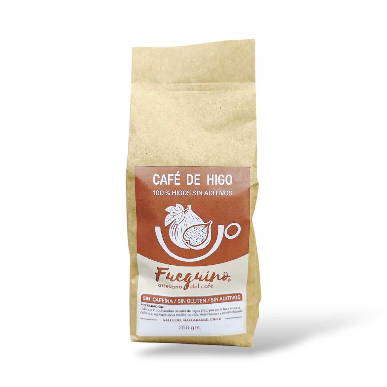 CAFÉ DE HIGO SIN GLUTEN FUEGUINO - 110 g