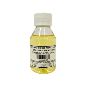 ACEITE DE COCO FRACCIONADO (ACEITE CAPRYLICO) – 100 cc