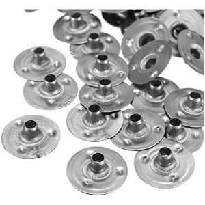 BASE METÁLICA REDONDA PARA PABILO 1,9 Ø (WICK TABS) – 10 un