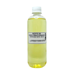 ACEITE DE COCO FRACCIONADO (ACEITE CAPRYLICO) – 500 cc