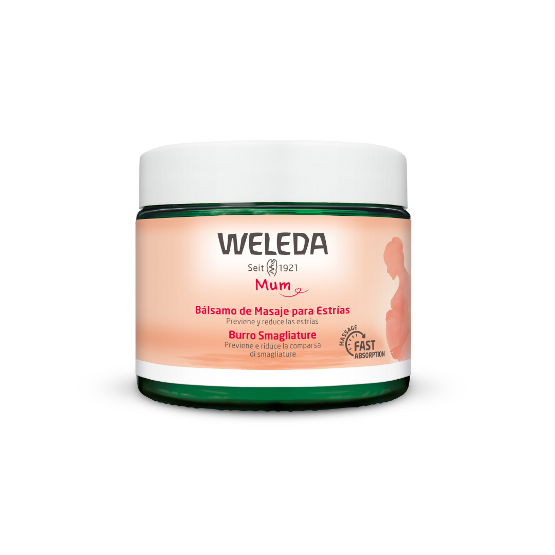 BÁLSAMO DE MASAJES PARA ESTRÍAS, WELEDA 150 ml