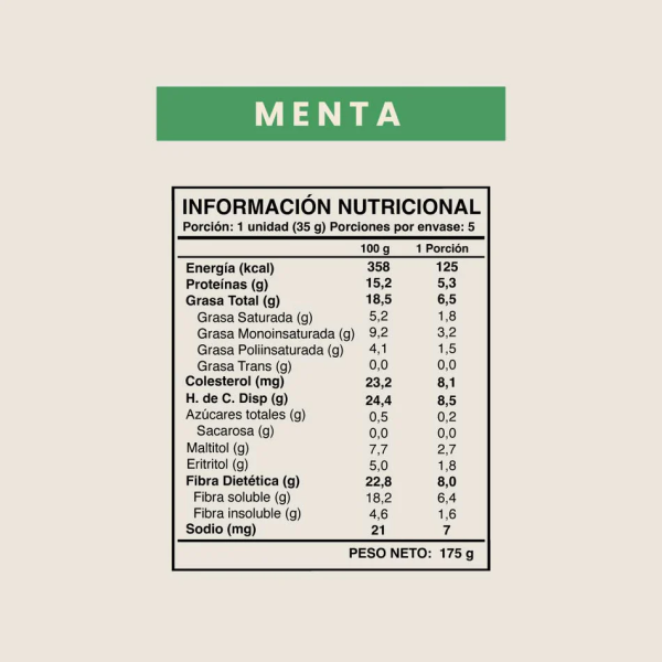 BARRA WILD FIT CHOCOLATE MENTA - 35g