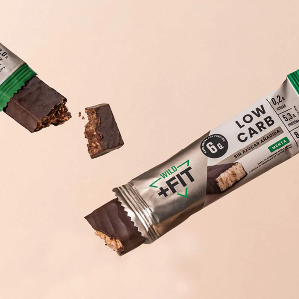 BARRA WILD FIT CHOCOLATE MENTA - 35g