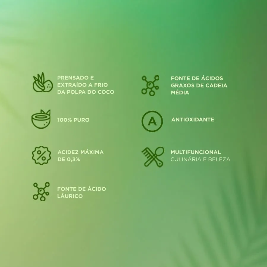 ACEITE DE COCO EXTRA VIRGEN ORGÁNICO COPRA - 500 ml ACEITE DE COCO EXTRA VIRGEN ORGÁNICO COPRA - 500 ml