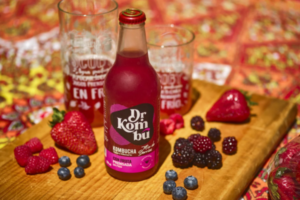 KOMBUCHA DR. KOMBU MIX DE BERRIES 330 ml