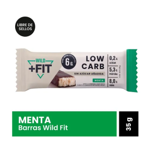 BARRA WILD FIT CHOCOLATE MENTA – 35 g