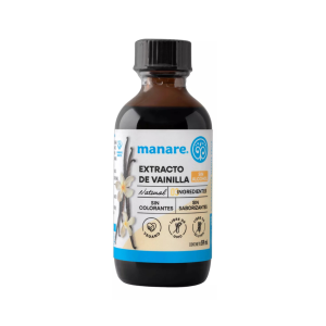 EXTRACTO DE VAINILLA SIN ALCOHOL MANARE 59 ml