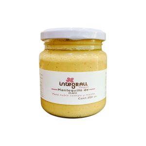 MANTEQUILLA MANI INTEGRALL 250 G