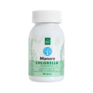 CHLORELLA ORGANICA 180 TABLETAS MANARE