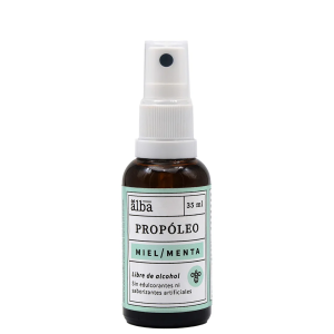 PROPOLEO SPRAY MIEL MENTA EL ALBA