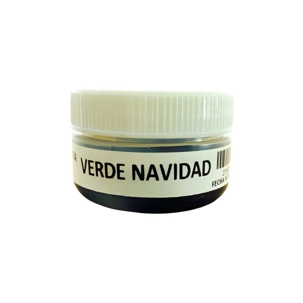 PASTA COLORANTE VERDE NAVIDAD - 20 g