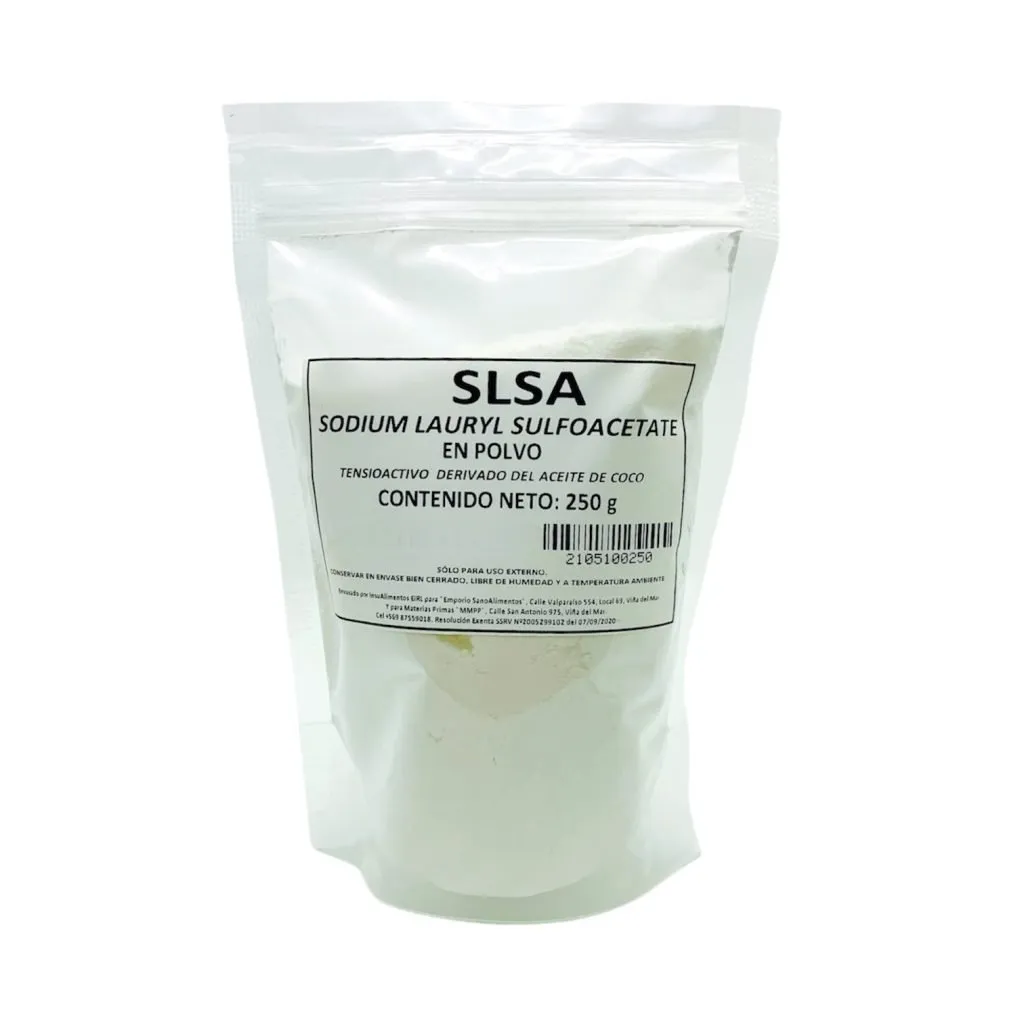 SLSA - SODIUM LAURYL SULFOACETATE - 250 g