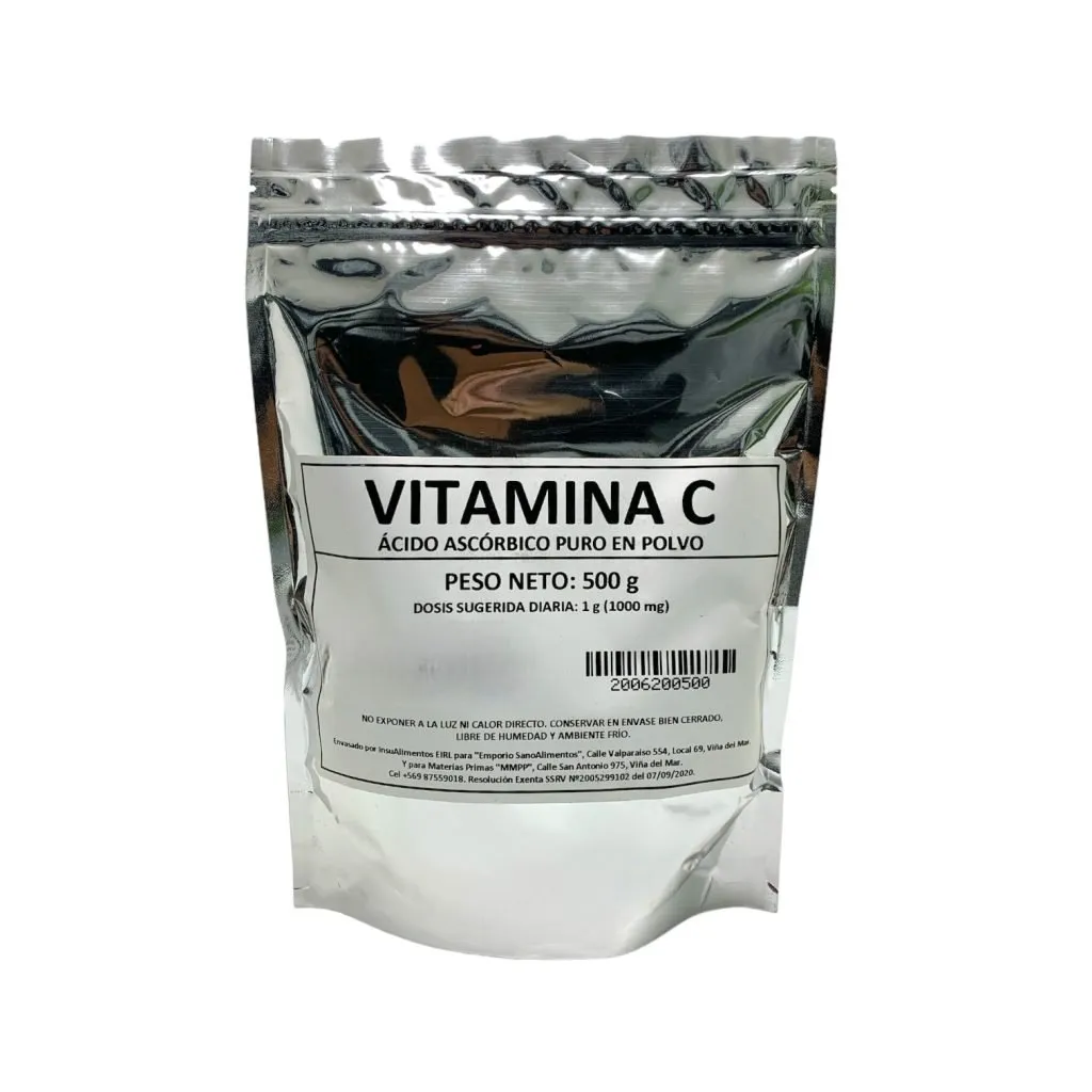 VITAMINA C - AC. ASCÓRBICO - 500 g