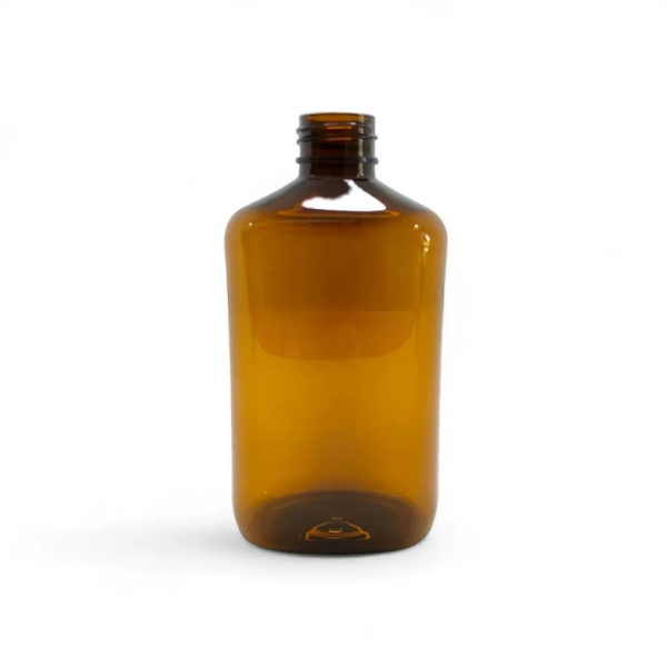 BOTELLA REDONDA PET ÁMBAR (28-410) - 250 ml (E13)